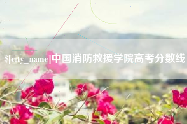 佳木斯中国消防救援学院高考分数线