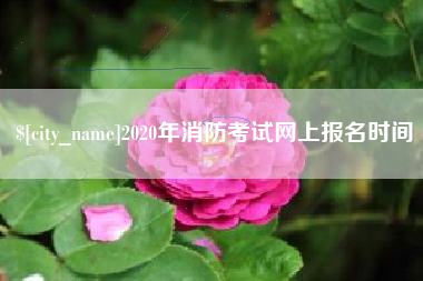 佳木斯2020年消防考试网上报名时间
