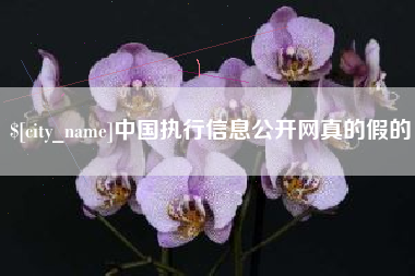 佳木斯中国执行信息公开网真的假的