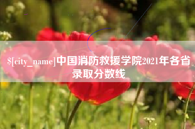 佳木斯中国消防救援学院2021年各省录取分数线