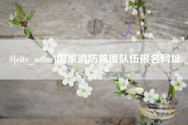 佳木斯国家消防救援队伍报名网址