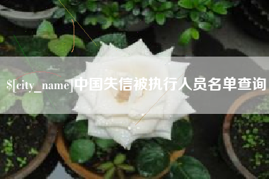 佳木斯中国失信被执行人员名单查询