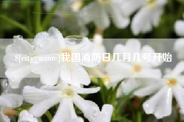 佳木斯我国消防日几月几号开始