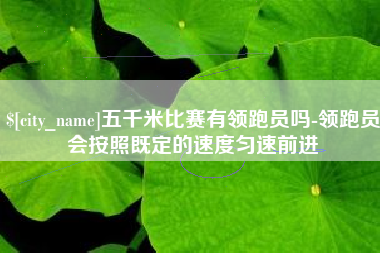 佳木斯五千米比赛有领跑员吗-领跑员会按照既定的速度匀速前进