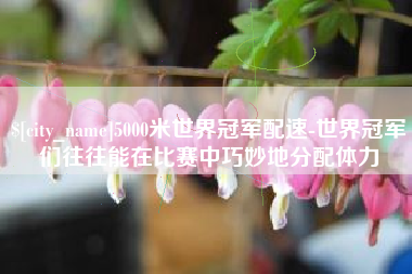 佳木斯5000米世界冠军配速-世界冠军们往往能在比赛中巧妙地分配体力