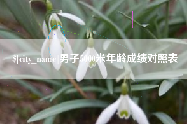 佳木斯男子5000米年龄成绩对照表