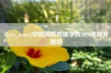 佳木斯中国消防救援学院2021录取分数线