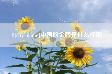 佳木斯中国的金牌是什么样的