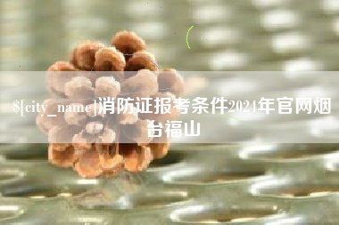 佳木斯消防证报考条件2024年官网烟台福山